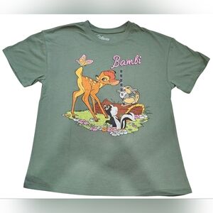 Disney's Bambi And Friends Junior Medium Graphic T-shirt. New